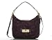 Coach Signature Kristin Chainlink Shoulder Hobo Bag Purse Tote 18295 Plum