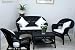 WILTON BLACK CONSERVATORY SET