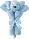 Gund - Spunky Dog - Satineesnugs 12" Blue Lovie blanket