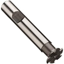 Niagara Cutter CVS130 Convex Radius Shank Type Cutter, High Speed Steel, Uncoated (Bright), Weldon Shank, 3/4" Cutter Diameter, 6 Flutes, 1/32" Radius