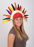 Deluxe Feathered Indian Headdress