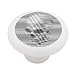 Optical Art Skull Decorative High Gloss White Ceramic Drawer Knob