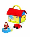 Russ Applause 8 Curious George 4pc PlushTravel Play Set