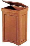 Single Wastebin/hamper With Collar