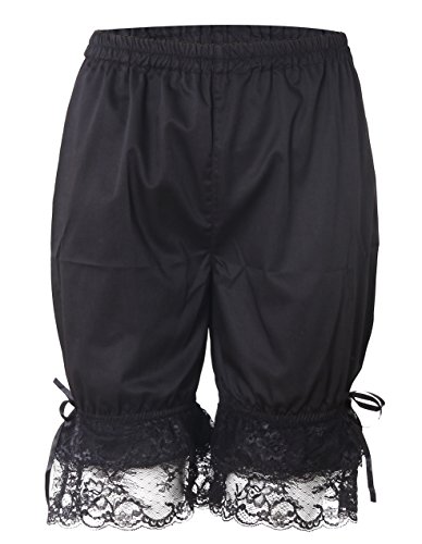 AvaLolita Cute White Tiered Lace Hem Sweet Lolita Bloomers