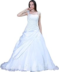 Sweetheart Lace Tiered Taffeta  Dress with a Court Train 