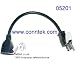 Conntek Sap-pop 3 Prong Power Strip Liberator, 5 Pack NEMA5-15P to NEMA 5-15R 05201