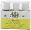 India Tree Natural Decorating Colors Set, 3-Count 2.25 ounces (Pack of 2)