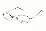 - LACOSTE 12025 LA12025 Brown BR Optical Eyeglasses Frame 46x20