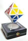 Skewb Diamond Rubik's Magic Cube Pyramid, Collectors Puzzle Brain Teaser Toy