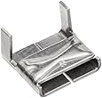 BAND-IT C25299 201/301 Stainless Steel Ear-Lokt Buckle, 1/4" Width, 100 per Box
