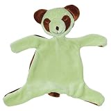 Green Sprouts Organic Velour Blankie Animal-Sage Panda