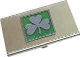 Irish Shamrock Business Card Holder / Case