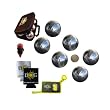 Petanque Bocce Set - 73mm Chromed Steel Set Petanque Bocce Set - 73mm Chromed Steel Set