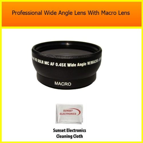 Extra large Wide Angle Lens With Macro lens For The Sony Alpha DSLR-A330 DSLR-A230 DSLR-A200 DSLR-A300 DSLR-A350 DSLR-A380 DSLR-A700 DSLR-A100 This lens works with the following 55MM Lenses Sony 18-70mm, 55-200mm, 75-300mm, SAL-35F14G 35mm, SAL-50F 14 50mm, SAL-100M28 100mm, SAL-50M28 50mm