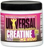 Review Universal Nutrition  / CREATINE CHEWS, Convenient Creatine Chewables, 144 grape chews