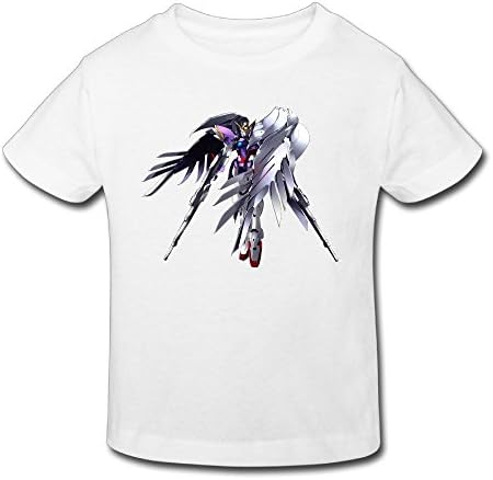 Toddler Wing Zero Gundam Endless Waltz Render 100% Cotton Unisex T-shirt 2-6