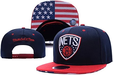 Brooklyn Nets Snapbacks Cap Mens Baseball Snapback Hats Blue One Size