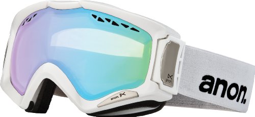 Anon Herren Skibrillen REALM PAINTED, white/blue lagoon, 233402 Preisvergleich