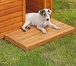 Terrasse für Hundehütte