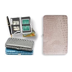 Metro Mini Metropolitan Designer Wallet Hard Case / Credit Card Case