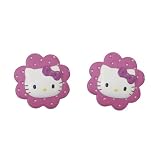 Lambs & Ivy Hello Kitty Garden Drawer Pulls, Pink