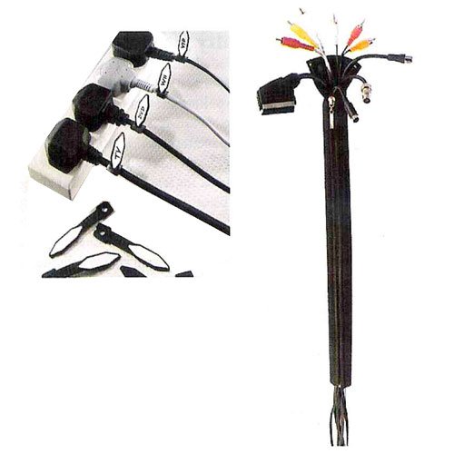 Zip Up Cable Tidy With Cable Tags