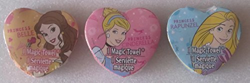 Disney Princess Magic Towel Bundle - (3 Items)