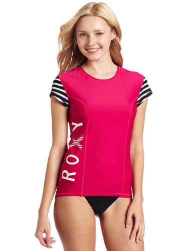 Roxy Juniors Short Sleeve Twisted Rashguard
