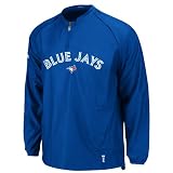 MLB Mens Toronto Blue Jays  Gamer Jacket (BRT RYL/BRT RYL*BLUEJAYS GMJKT, Medium)