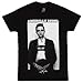 Johnny Cash American Rebel Mugshot T-Shirt - Black (X-Large)