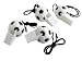 4 Stück TRILLERPFEIFEN - FUSSBALL -