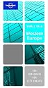 Small Talk Western Europe (Lonely Planet)