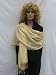 CASHMERE PASHMINA SHAWL (REGULAR) from Cashmere Pashmina Group in vivid 55 colors (CHAMPAGNE)