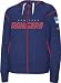 New York Rangers -Navy- Women's Dazzle Trim Hooded Sweatshirt