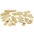 Bigjigs Wooden Railway 25 Piece Track Pack BJT052