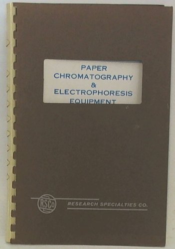 Paper Chromatography and Electrophoresis Equipment