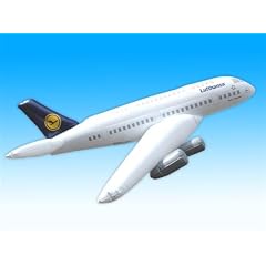 Airbus A380 Lufthansa zum Aufblasen 115 x 135 cm