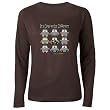 Autism Awareness Penguins Women's Long Sleeve Dark