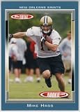 Mike Hass New Orleans Saints 2006 Topps Total Blue Rookie Football Card