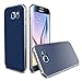Galaxy S6 Case, [Perfect Fit] Galaxy S6 Bumper Case Cover Slim Scratch Resistant / Dust Shockproof Hybrid [100% Transparent] Clear Case with Trim Bumper For Samsung Galaxy S6