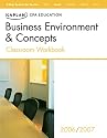Kaplan CPA Review 2006: Business Environment and Concepts