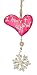 Artist Karen Rossi "I Heart Snow" Christmas Ornament #24411