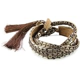Chamak by priya kakkar Leather And Sequins Omb