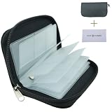 ECO-FUSED® Black Memory Card Carrying Case / ECO-FUSED® Microfiber Cleaning Cloth Included