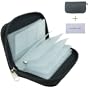 ECO-FUSED� Black Memory Card Carrying Case / ECO-FUSED� Microfiber Cleaning Cloth Included