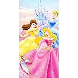 Disney Princess Bath Towel, Multi