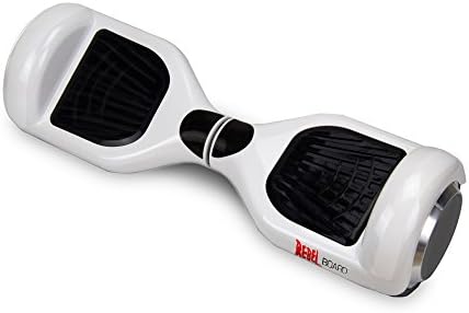 Rebel BoardTM Mini Smart Self Balancing HoverBoard - 2 Wheel Electric Segway Scooter - Free Waterproof Carry Bag - U.S. Seller (Rebel White)