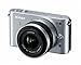 Nikon 1 J2 10.1 MP HD Digital Camera with 10-30mm VR Lens (Silver)