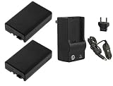 41driGMHZdL. SL160  2 Pack of High Capacity Replacement DL l90 1050mAh (2100mAh Total)Replacement Lithium Ion Battery for Pentax K R K 5 and K 7 Digital SLR Cameras With Rapid Travel Charger